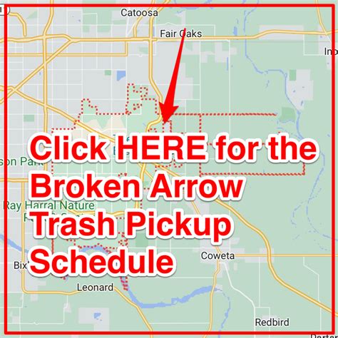 This voucher number allows residents to dispose of up to 45 lbs of hazardous waste at the. . Broken arrow trash schedule